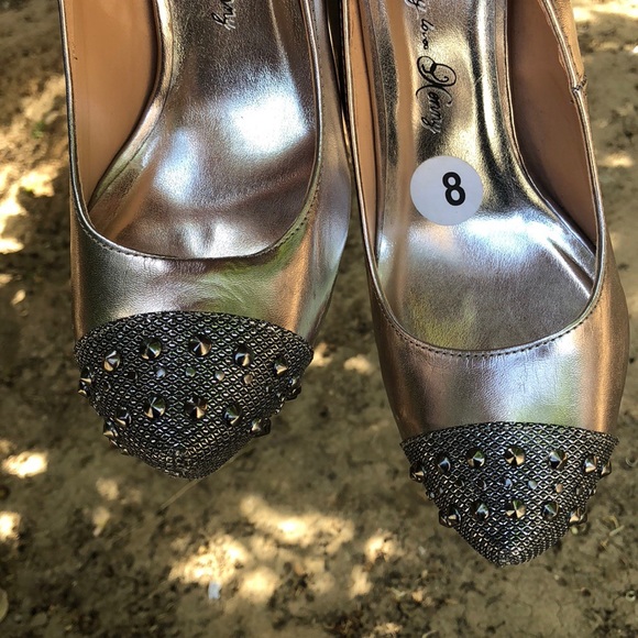 💜Penny & Kenny heels w/studs on front👇🏼 - Picture 6 of 8